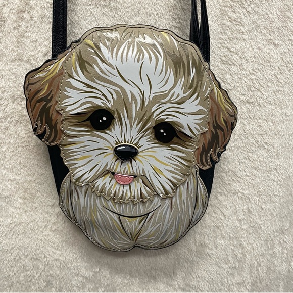 Sleepyville Critters Other - Sleepyville critters Cute Shih Tzu Child Crossbody Animal Bag purse
